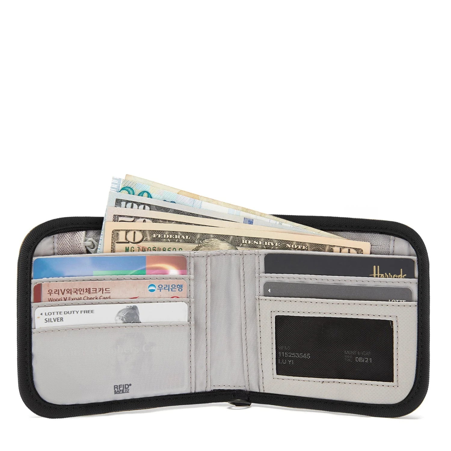 Pacsafe® RFIDsafe™ V100 RFID blocking bifold wallet - Image 2